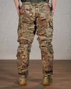 Зимние тактические брюки SoftShell с утеплителем ХОЛОСОФТ мультикам теплые водонепроницаемые S - (46) - изображение 3