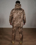 Зимова військова форма SoftShell з утеплювачем ХОЛОСОФТ піксель бушлат та штани розмір XL - (52) - зображення 3