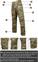 Тактичні штани Frontier G4 Combat Pants Multicam S - изображение 4