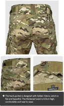 Тактичні штани Frontier G4 Combat Pants Multicam S - изображение 6