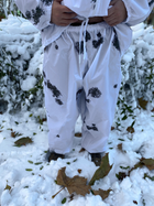 Маскувальний зимовий костюм Білий onesize - зображення 5