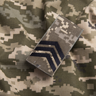 Шеврон на липучці TM IDEIA сержант 5х10 см (800029447) - зображення 7