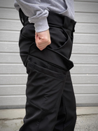 Зимові штани Soft Shell Peak чорні XL - зображення 6