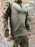 Мужской армейский костюм мультикам для ВСУ (ЗСУ) Tactical тактическая форма убакс и брюки Турция 7285 XXL - изображение 7