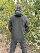 Тактична куртка хаки COMBAT Боїв софтшел Soft-Shell олива для спецрозненну ВСУ S - зображення 4
