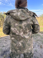 Куртка тактическая камуфляж куртка Женская COMBAT Soft-Shell камуфляж ВСУ S XL - изображение 4