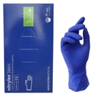 Перчатки нитриловые NITRYLEX синие S 100 шт - изображение 1