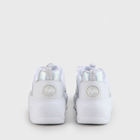 Sneakersy damskie z siatki na wysokiej platformie do kostki Buffalo Calzature 1630460 40 Biały/Srebrny (4061516301513) - obraz 6