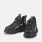 Sneakersy damskie z siatki na wysokiej platformie do kostki Buffalo Calzature 1630563 41 Czarne (4061516426193) - obraz 3