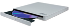 Зовнішній оптичний привід Hitachi-LG Externer DVD-Brenner HLDS GP57EW40 Slim USB White (GP57EW40) - зображення 3