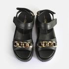 Жіночі сандалі Buffalo Calzature 1602154 37 Чорні (4061516658266) - зображення 5