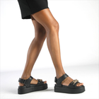 Жіночі сандалі Buffalo Calzature 1602154 40 Чорні (4061516658303) - зображення 2