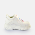 Sneakersy damskie na wysokiej platformie do kostki Buffalo Calzature 1630883 40 Białe (4061516665776) - obraz 1