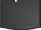 Коврик в багажник (резиновый) Gledring для Skoda Fabia 2014-2021 (хетчбэк) (нижний), (GR 1511)