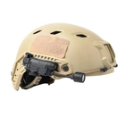 Фонарь на шлем каску для военных Sidewinder MPLS 5 LED + IFF-маячок, Black (15173) - изображение 7