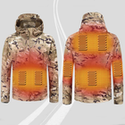 Куртка с подогревом от PowerBank 7 зон XL Камуфляж (1013-384-00) - изображение 15