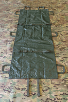 Носилки эвакуационные медицинские мягкие бескаркасные прорезиненные с фиксатором Signal, Зеленые Oxford (PVC) - изображение 8