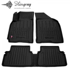 Автомобильные коврики в салон на Daewoo Gentra 13- 5шт черные Stingray Дэу Джентра АМ00467331