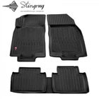 Автомобильные коврики в салон на Nissan X-Trail T32 14-20 5шт черные Stingray Ниссан Х-Трейл АМ0046991