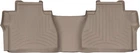 Автомобильные коврики в салон Weathertech на Toyota Tundra Double Cab 13-21 2-й ряд бежевые Тойота Тундра WT0024553