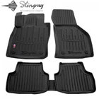 Автомобильные коврики в салон на Skoda Octavia 3 A7 13-20 5шт черные Stingray Шкода Октавия АМ0047122