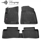Автомобильные коврики в салон на Hyundai Venue QX 19- 5шт черные Stingray Хендай Венуе АМ0046855