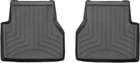 Автомобильные коврики в салон Weathertech на Audi A6 19- 2-й ряд черные Ауди А6 WT0024956