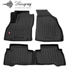 Автомобильные коврики в салон на Peugeot Bipper 08- 5шт черные Stingray Пежо Биппер АМ00467532