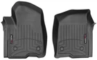 Автомобильные коврики в салон Weathertech на Chevrolet Silverado 19- передние черные Шевроле Сильверадо WT0024374
