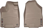 Автомобільні килимки поліки в салон Weathertech на Acura MDX 14-21 передні бежеві Акура МДХ WT0011496