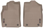 Автомобильные коврики в салон Weathertech на Lexus ES 16-18 передние бежевые Лексус ЕС WT0024692