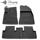 Автомобильные коврики в салон на Tesla Model 3 17- 4шт черные Stingray Тесла Модель 3 АМ0047145