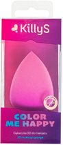 Gąbka do makijażu KillyS Color Me Happy 3D Różowa (3031445005241) - obraz 1