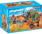 Ігровий набір фігурок Playmobil Діліжанс з Дикого Заходу (4008789700131) - зображення 1