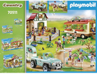 Ігровий набір фігурок Playmobil Car with Pony Trailer (4008789705112) - зображення 5