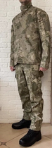 Тактична військова форма (військовий кітель, тактична сорочка убакс, військові тактичні штани, ремінь) комуфляж олівія, розмір XXL - зображення 5