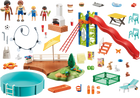 Ігровий набір фігурок Playmobil City Life Вечірка біля басейну з гіркою (4008789709875) - зображення 2