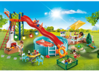 Ігровий набір фігурок Playmobil City Life Вечірка біля басейну з гіркою (4008789709875) - зображення 3