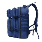 Тактический рюкзак Armour Tactical B1145 Oxford 900D (с системой MOLLE) 45 л Синий - изображение 3