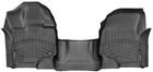 Автомобильные коврики в салон Weathertech на Ford F-150 Crew Ext 15-21 передние черные Форд Ф-150 WT0024710