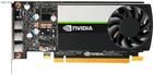 Відеокарта PNY PCI-Ex NVIDIA T400 4GB GDDR6 (64bit) (1425/10000) (3 x miniDisplayPort) (VCNT400-4GB-SB) - зображення 1