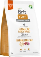 Сухой корм для щенков и молодых собак крупных пород Brit Care Junior Large Breed Lamb & Rice