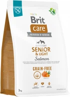 Корм для стареющих собак Brit Care Dog Grain-free Senior & Light беззерновой с лососем