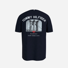 Koszulka męska Tommy Hilfiger MW0MW33697 XL Granatowa (8720645694991) - obraz 6