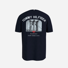 Koszulka męska Tommy Hilfiger MW0MW33697 XL Granatowa (8720645694991) - obraz 6