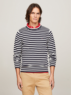 Sweter męski Tommy Hilfiger MW0MW21316 XL Granatowy (8720645706915) - obraz 1