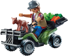 Zestaw do zabawy Playmobil City Action 71 041 Quad rolniczy (4008789710413) - obraz 2