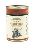 Консервований корм для собак Hubertus Gold Ягня і яловичина з пастернаком і кольрабі