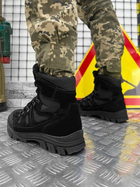 Зимние тактические ботинки weightlessness на флисе black 45 - изображение 4
