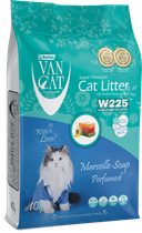 Van Cat MARSILLA SOAP бентонитовый ароматизированный наполнитель, 10 кг